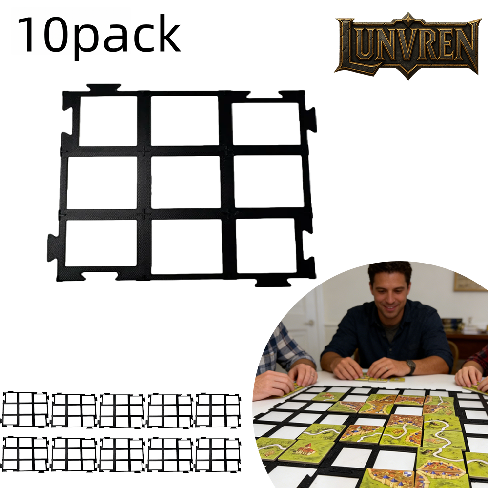 Board Game Vector - Tabletop Game Puzzle-Style Card Display,Suitable for