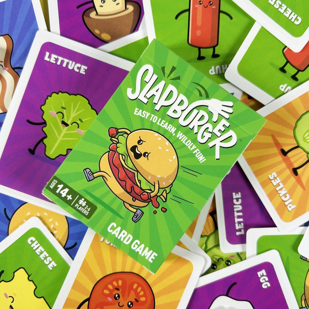 Board Game Flip 7 - Slapburger Card Game Fun Family Games