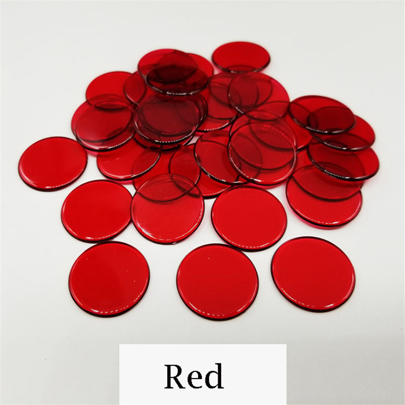 100pcs 19mm Transparent Chips  – Board Game Vector recenzja i cena