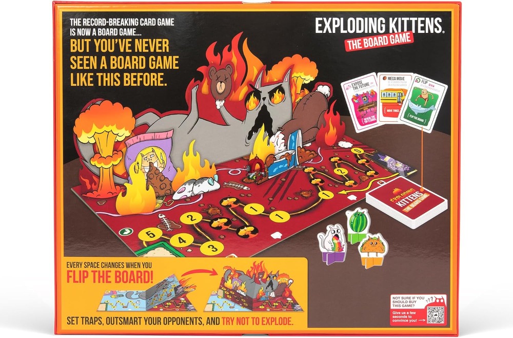 Exploding Kittens Board Game:  – Board Game Flip 7 recenzja i cena