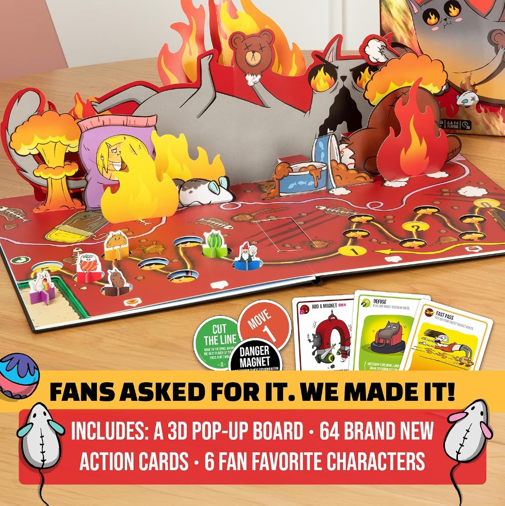 Exploding Kittens Board Game:  – Board Game Flip 7 recenzja i cena