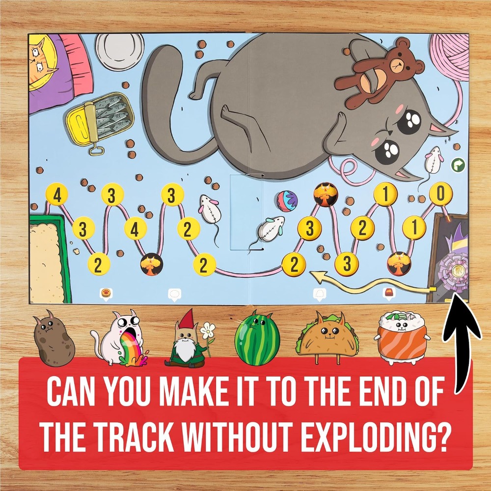 Exploding Kittens Board Game:  – Board Game Flip 7 recenzja i cena