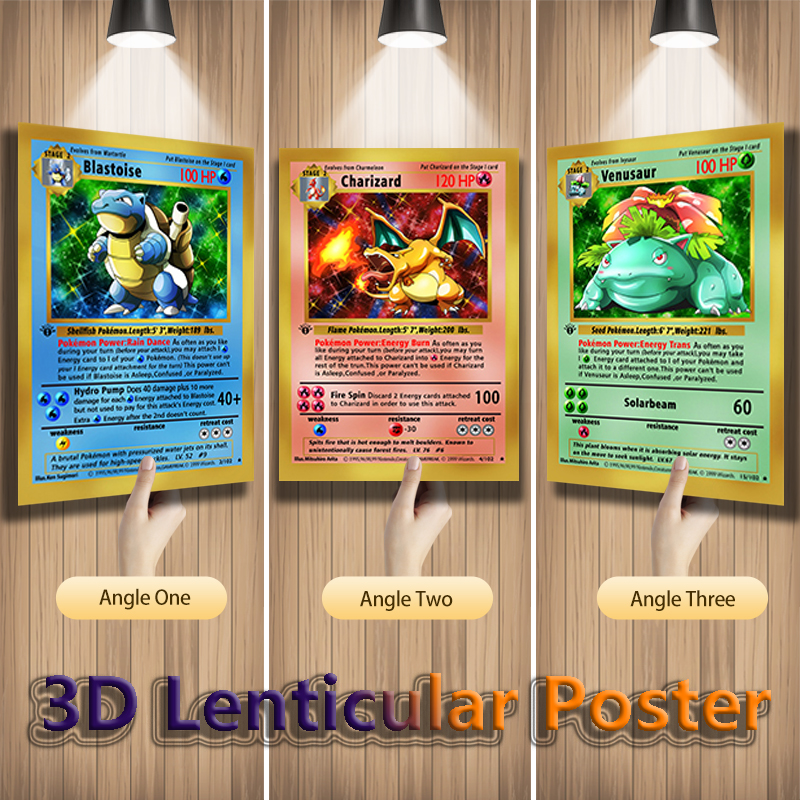 Anime Pokemon 3D Lenticular Po – Board Game Pokemon recenzja i cena