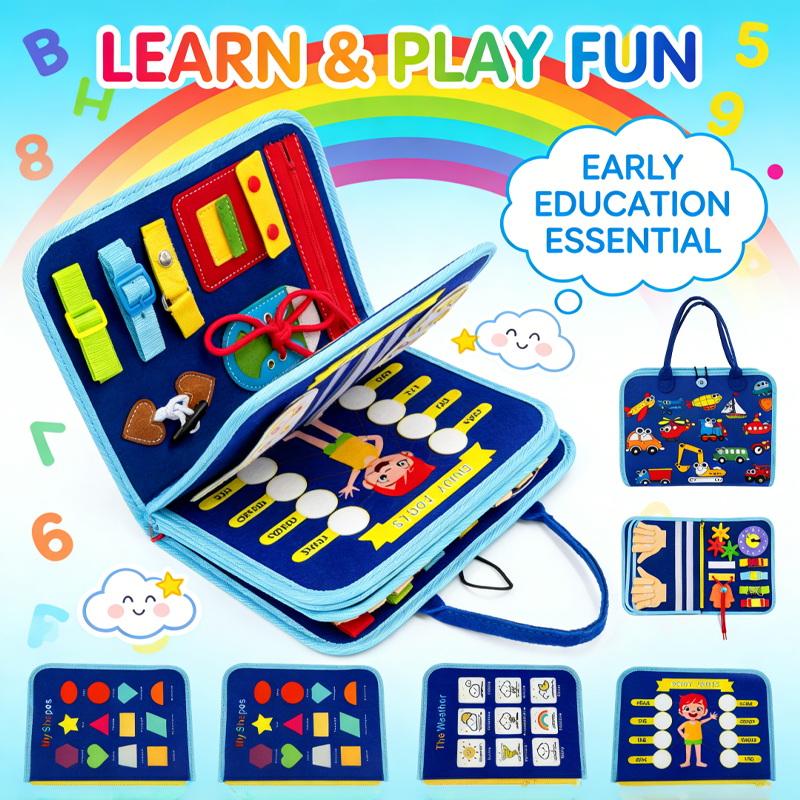 Montessori Busy Board Sensory  – Board Game Word recenzja i cena