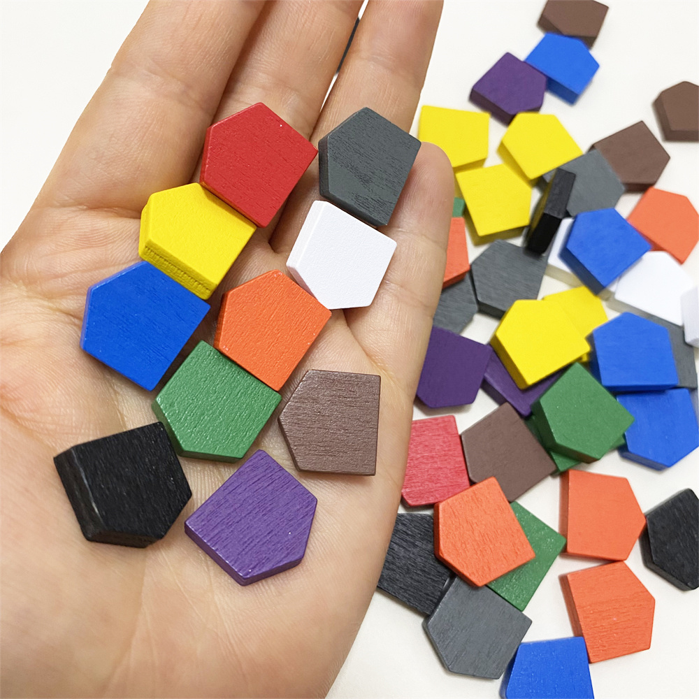 50 pieces 16*16MM Colorful Woo – Board Game Vector recenzja i cena