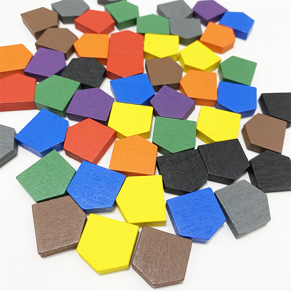 50 pieces 16*16MM Colorful Woo – Board Game Vector recenzja i cena