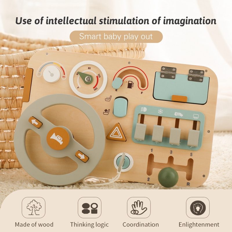 Kids Montessori Toys Car Busy  – Board Game Idea recenzja i cena