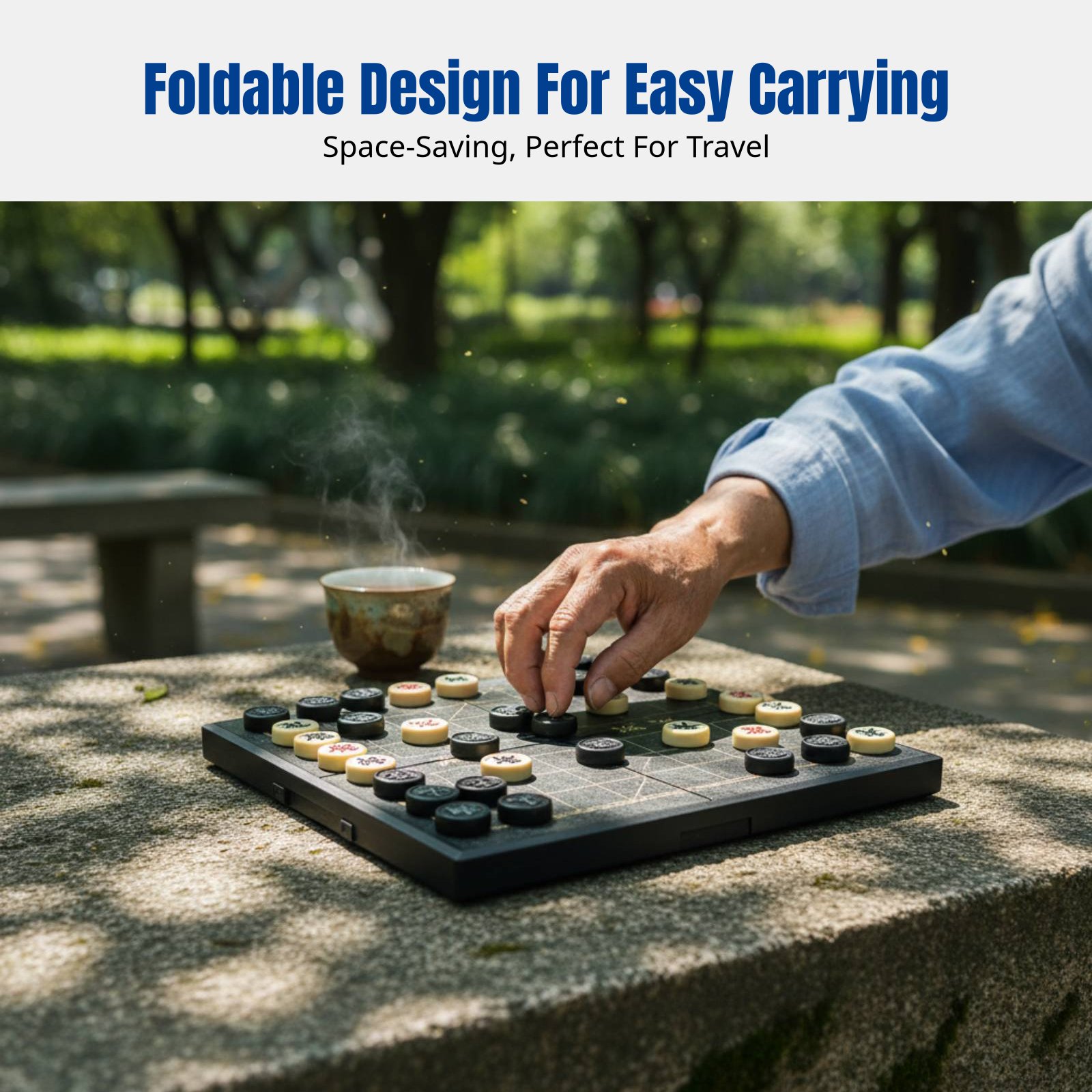 Foldable Chess Set, Multi-Game – Board Game Is recenzja i cena