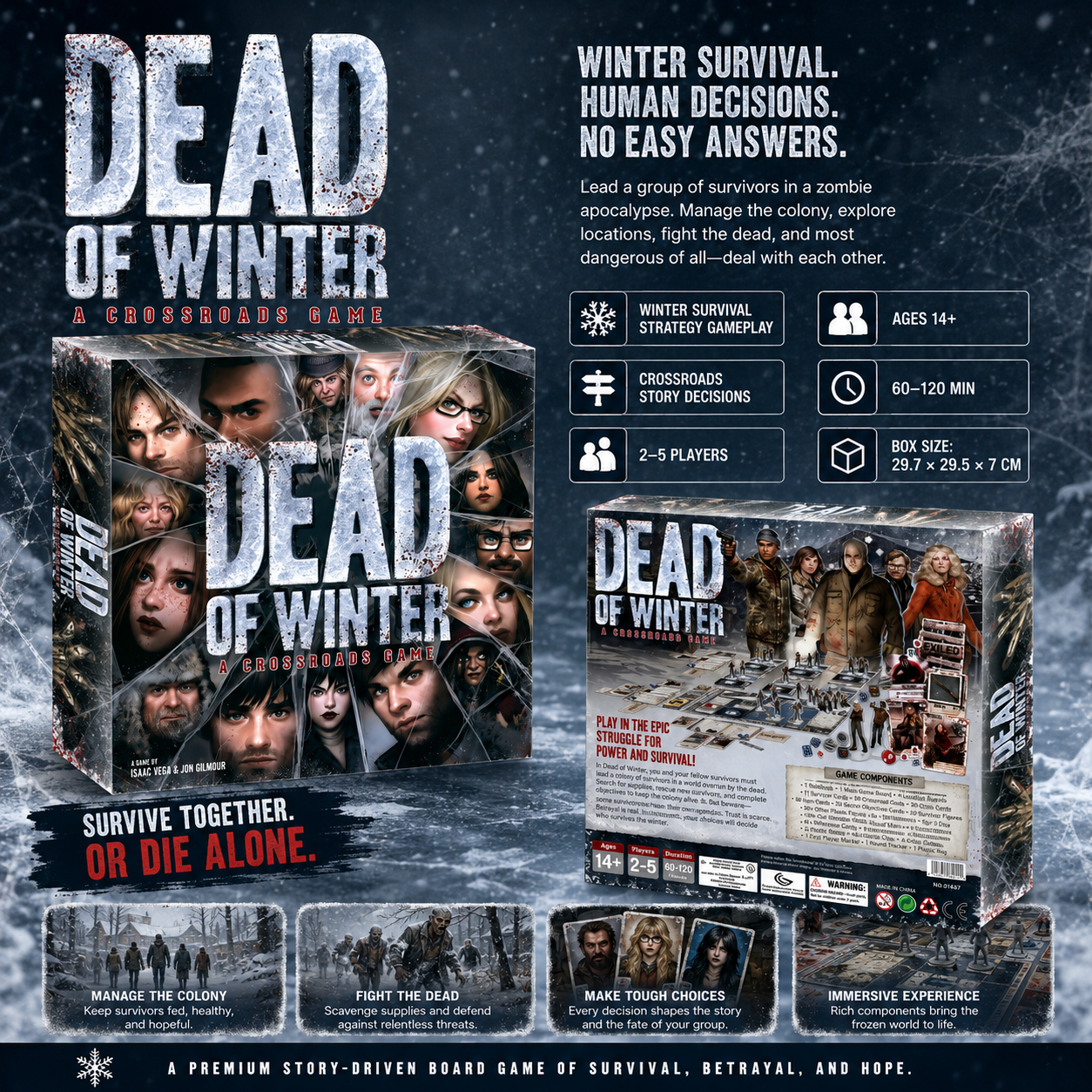 Dead of Winter Crossroads Zomb – Board Game Zombies recenzja i cena