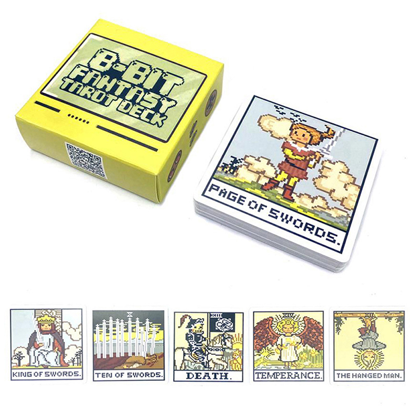 1Box 8 Bit Fantasy Tarot Deck  – Board Game Oracle recenzja i cena