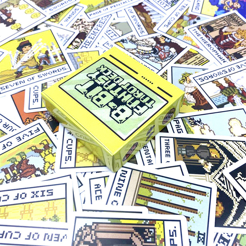 1Box 8 Bit Fantasy Tarot Deck  – Board Game Oracle recenzja i cena