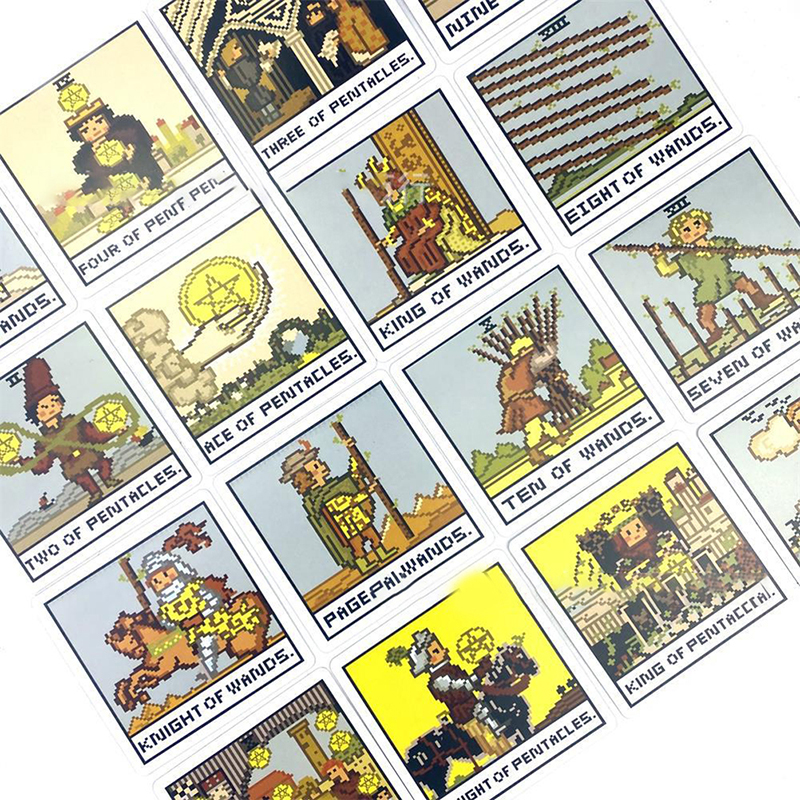1Box 8 Bit Fantasy Tarot Deck  – Board Game Oracle recenzja i cena