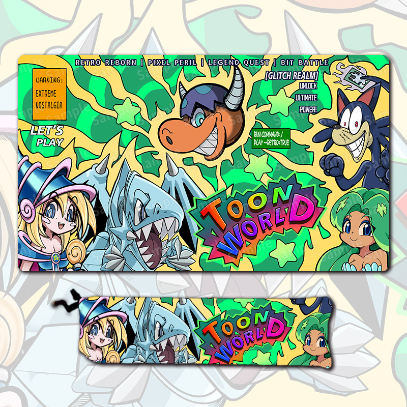 Yu-Gi-Oh! 600x350mm Toon Dark  – Board Game Yugioh recenzja i cena