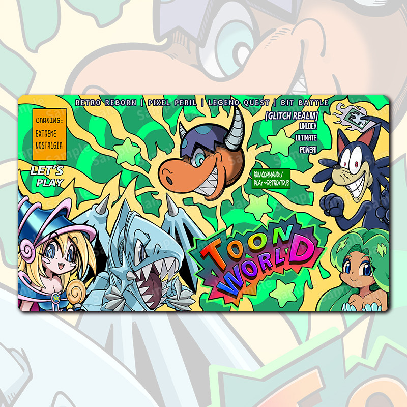 Yu-Gi-Oh! 600x350mm Toon Dark  – Board Game Yugioh recenzja i cena