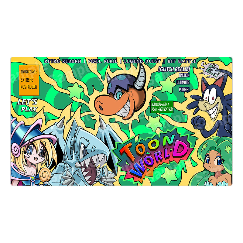 Yu-Gi-Oh! 600x350mm Toon Dark  – Board Game Yugioh recenzja i cena