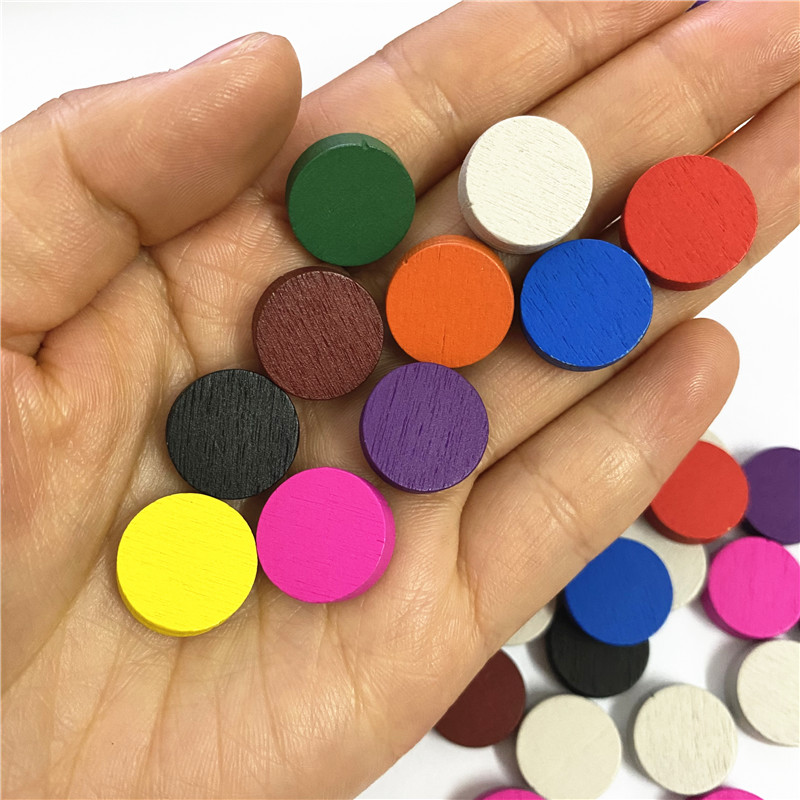 100pieces Diameter 15*5MM Wood – Board Game Vector recenzja i cena