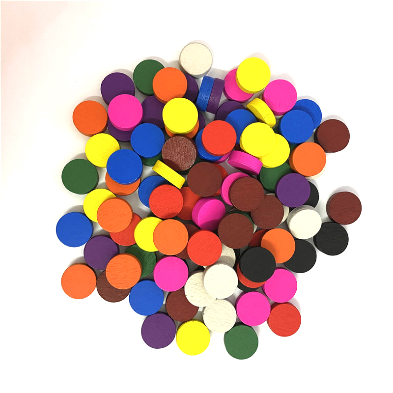 100pieces Diameter 15*5MM Wood – Board Game Vector recenzja i cena