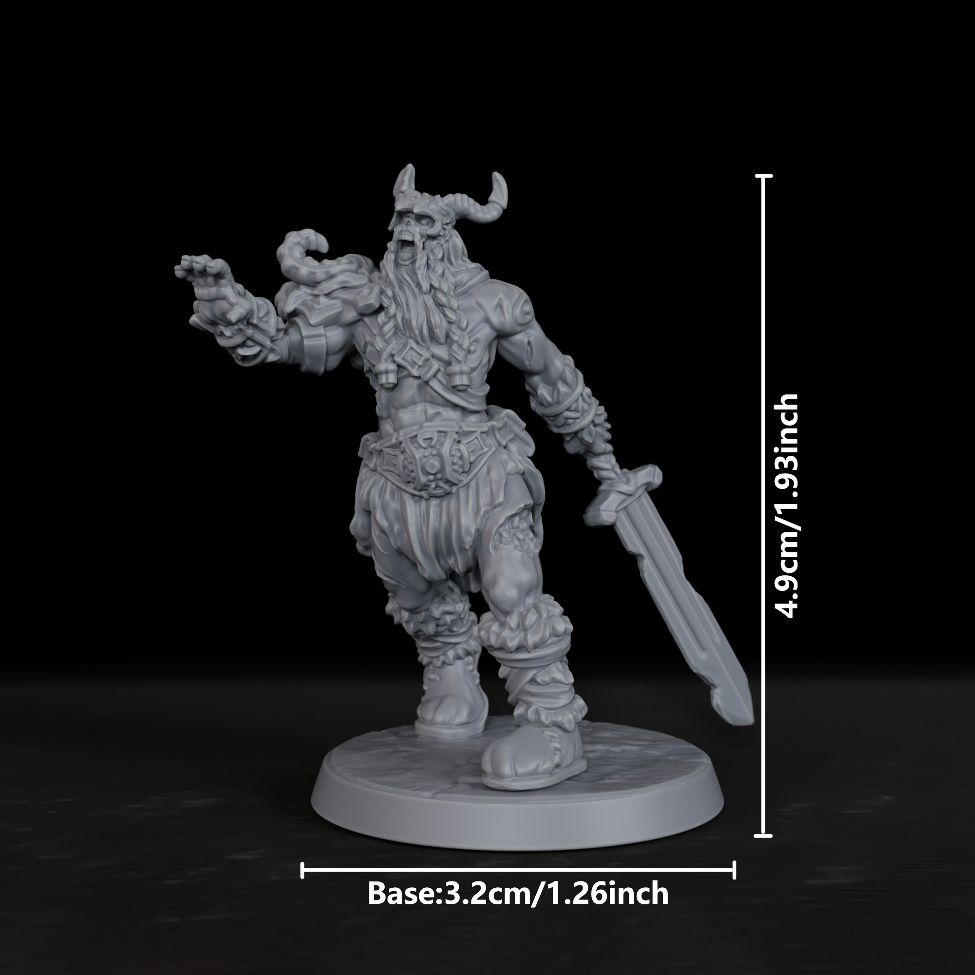 RPG Zombie Frost Giant Miniatu – Board Game Zombies recenzja i cena