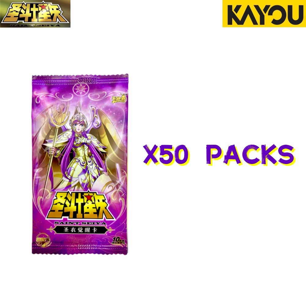 Kayou Saint Seiya Cards 50Pack – Board Game Quest recenzja i cena