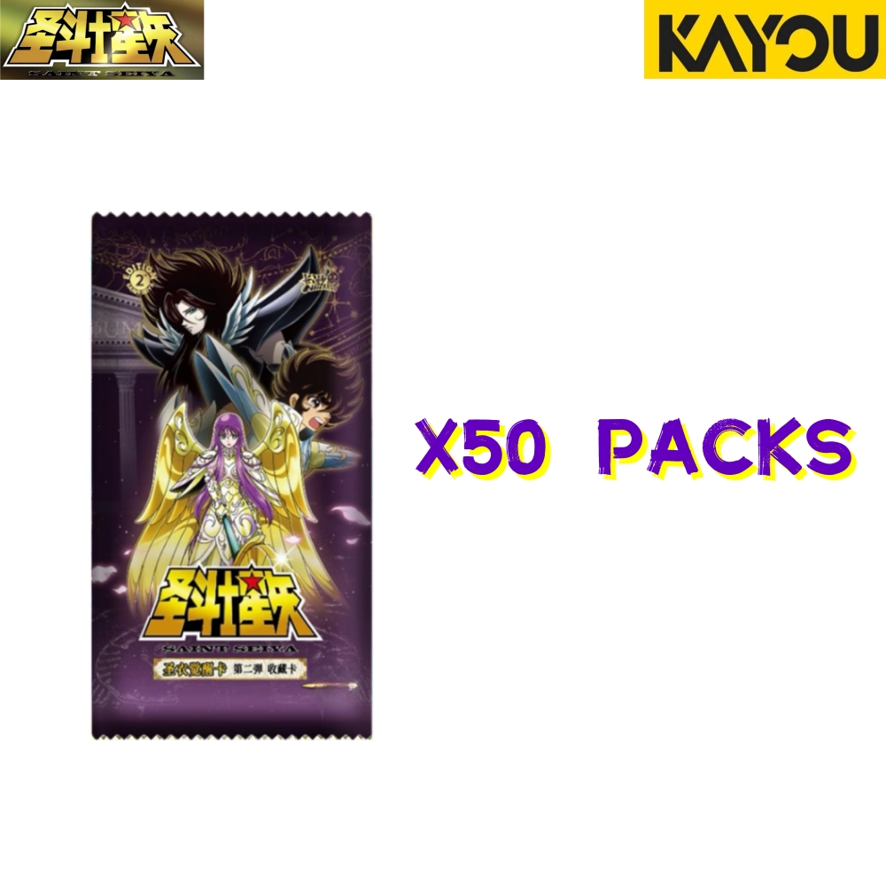 Kayou Saint Seiya Cards 50Pack – Board Game Quest recenzja i cena
