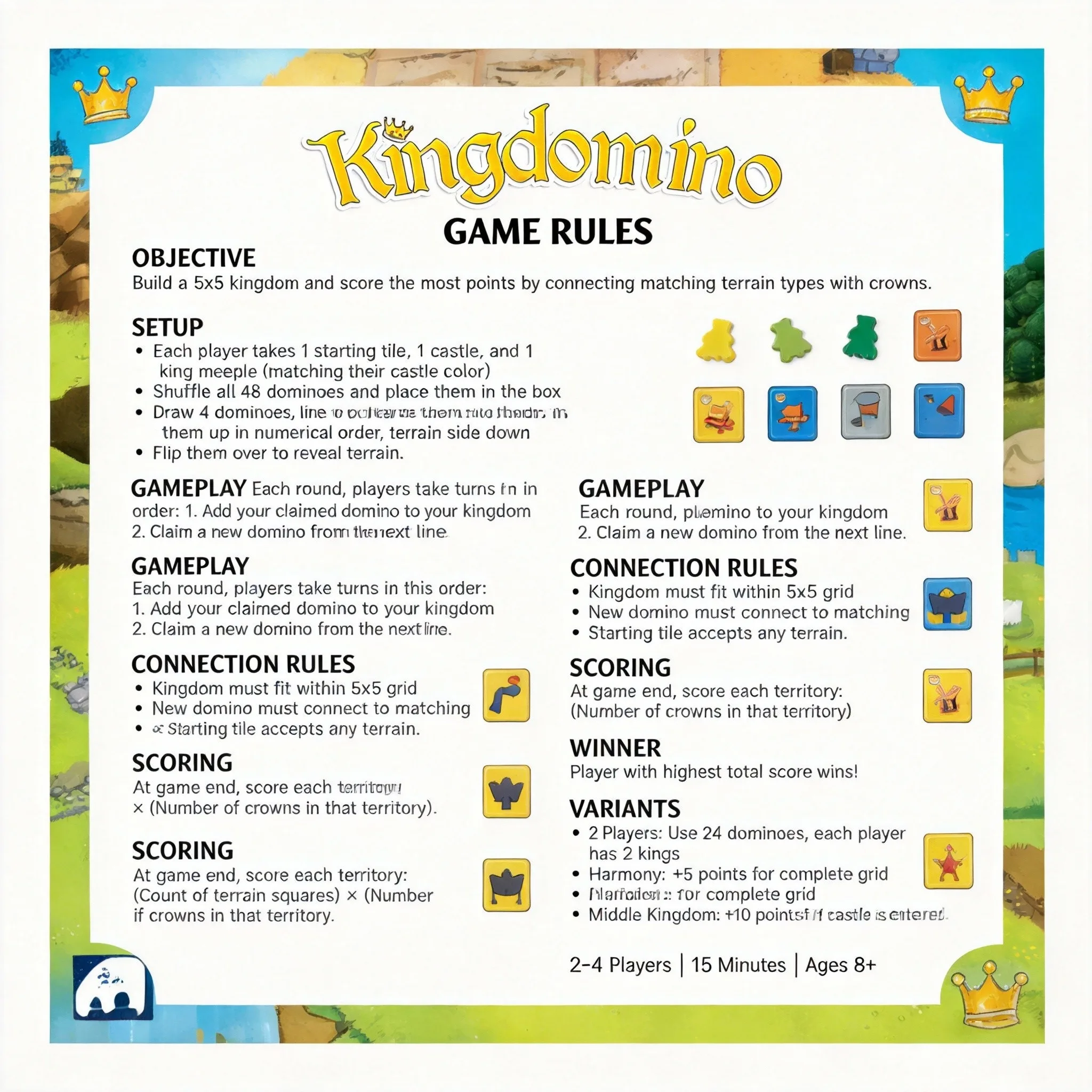 Winner Board Game Kingdomino S – Board Game Flip 7 recenzja i cena