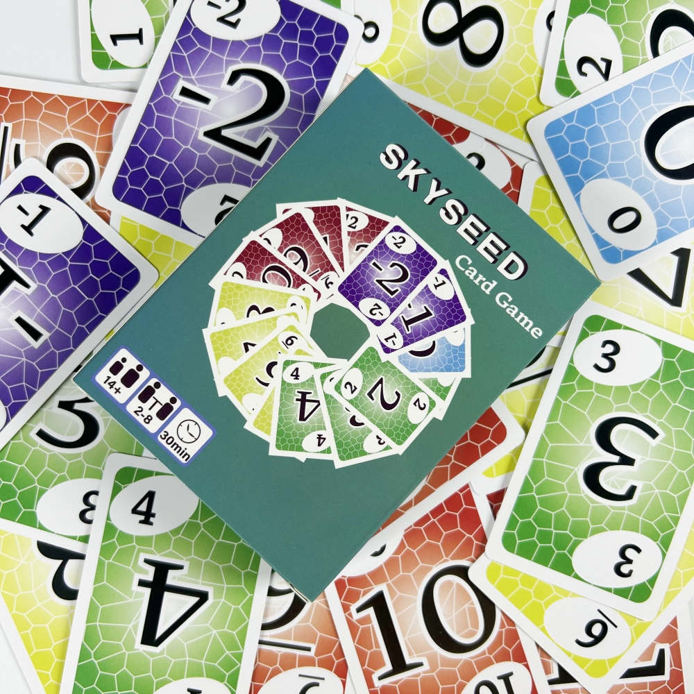 Skyseed Card Game 150 Playing  – Board Game Flip 7 recenzja i cena