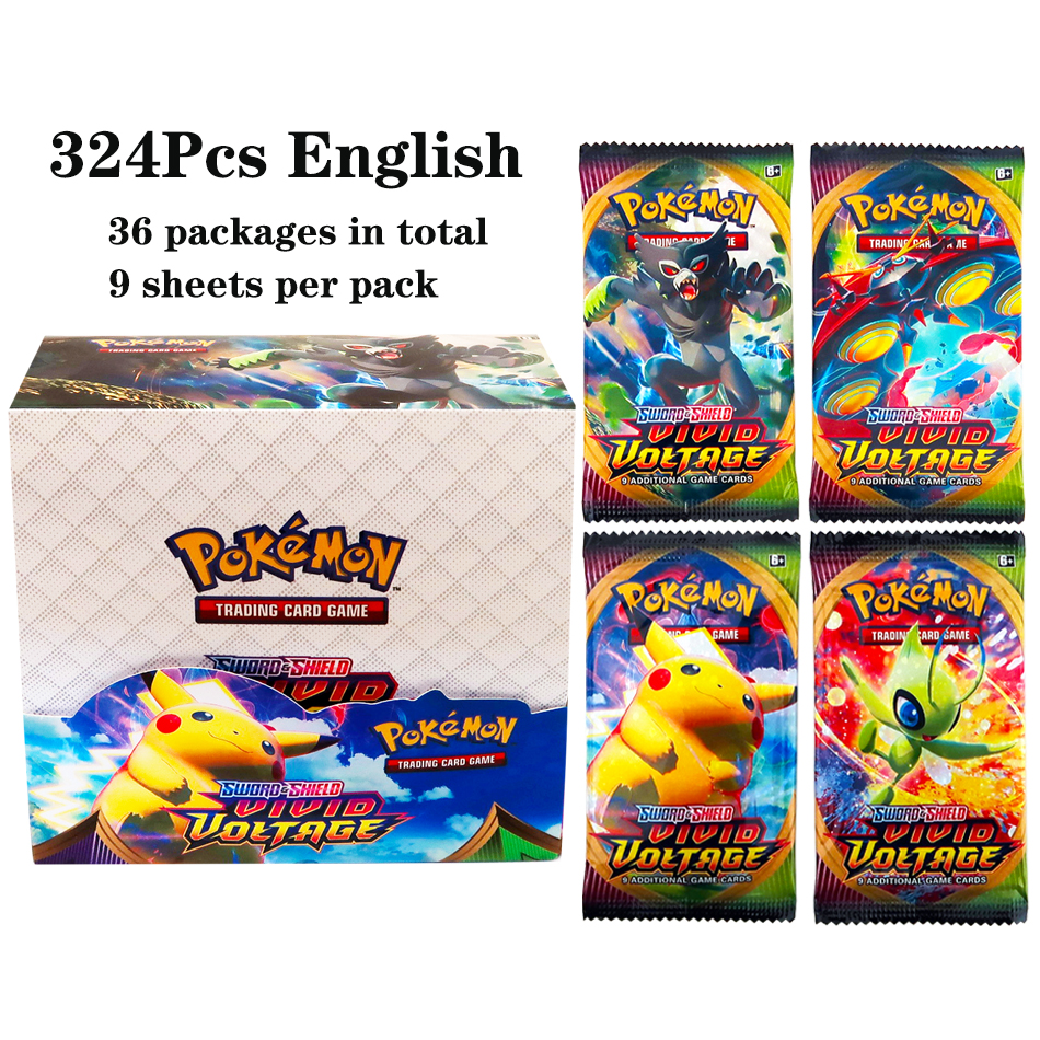 324pcs Pokemon TCG: Sword & Sh – Board Game Pokemon recenzja i cena