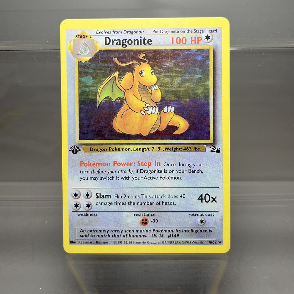PKM Fossil/Base Set PROXY Card – Board Game Pokemon recenzja i cena