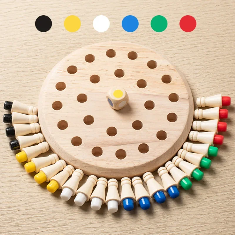 1PC Wooden Memory Match Stick  – Board Game Word recenzja i cena