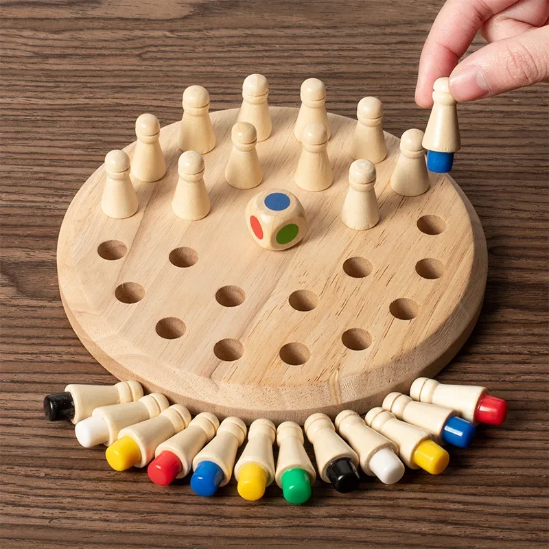 1PC Wooden Memory Match Stick  – Board Game Word recenzja i cena