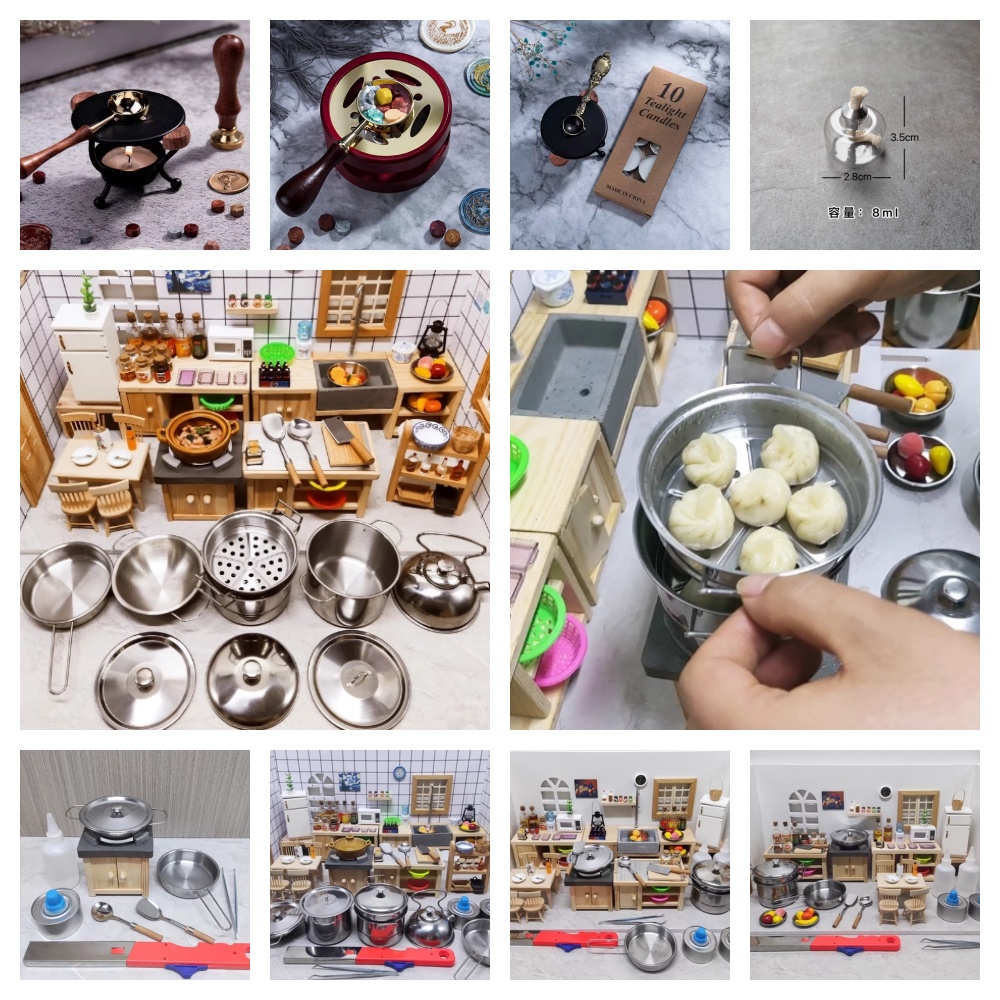 Doll House Miniature Kitchen S – Miniature Painting Set recenzja i cena