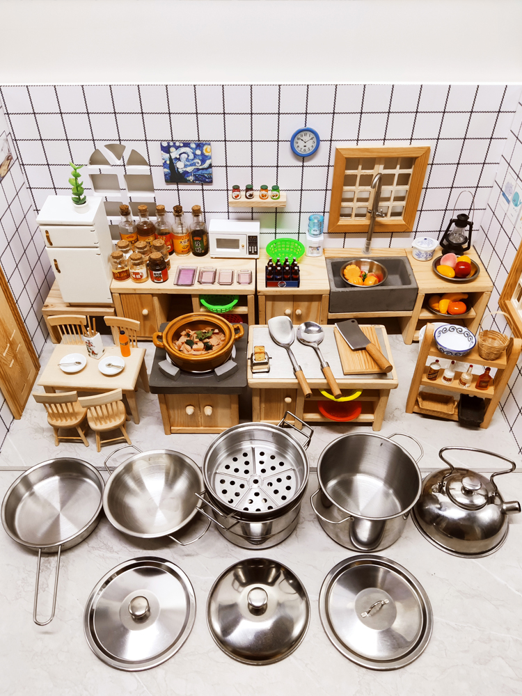 Doll House Miniature Kitchen S – Miniature Painting Set recenzja i cena