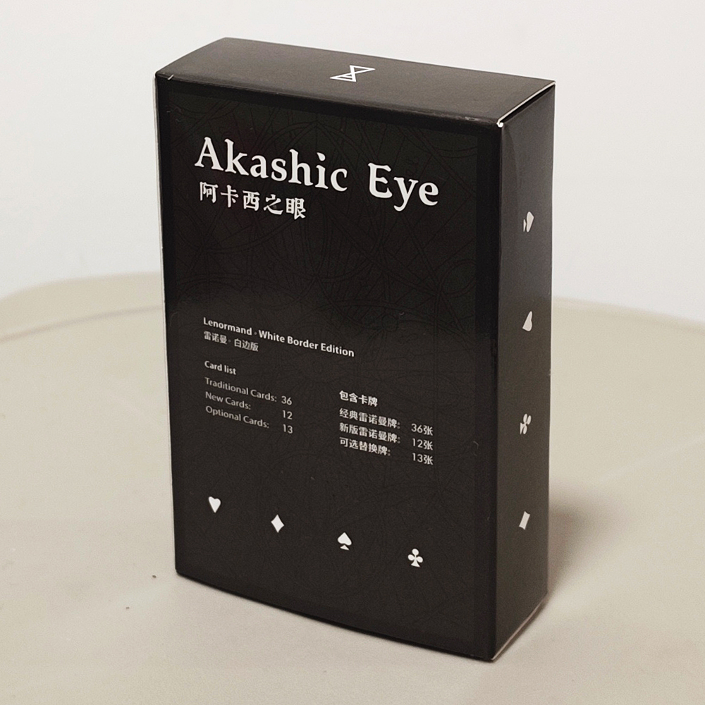 9*6cm Akashic Eye Lenormand: 6 – Board Game Oracle recenzja i cena