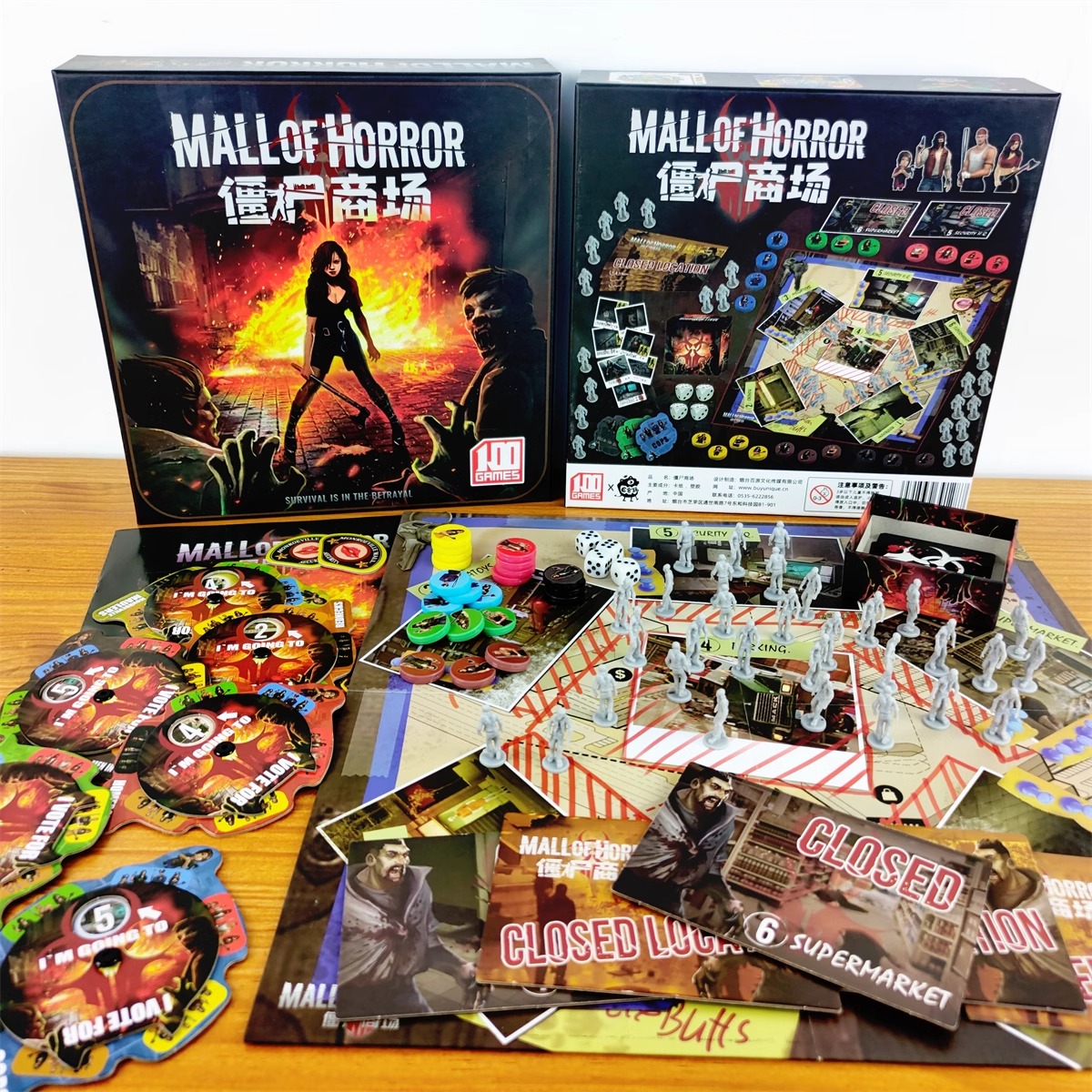 Chinese Zombie Siege Board Gam – Board Game Zombies recenzja i cena