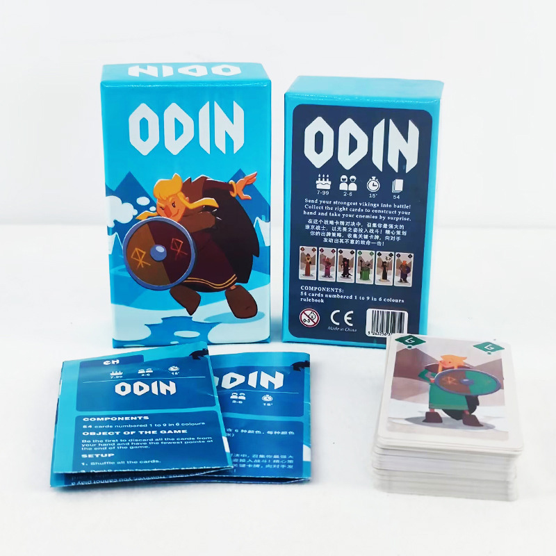 Chinese and English ODIN Board – Board Game Flip 7 recenzja i cena