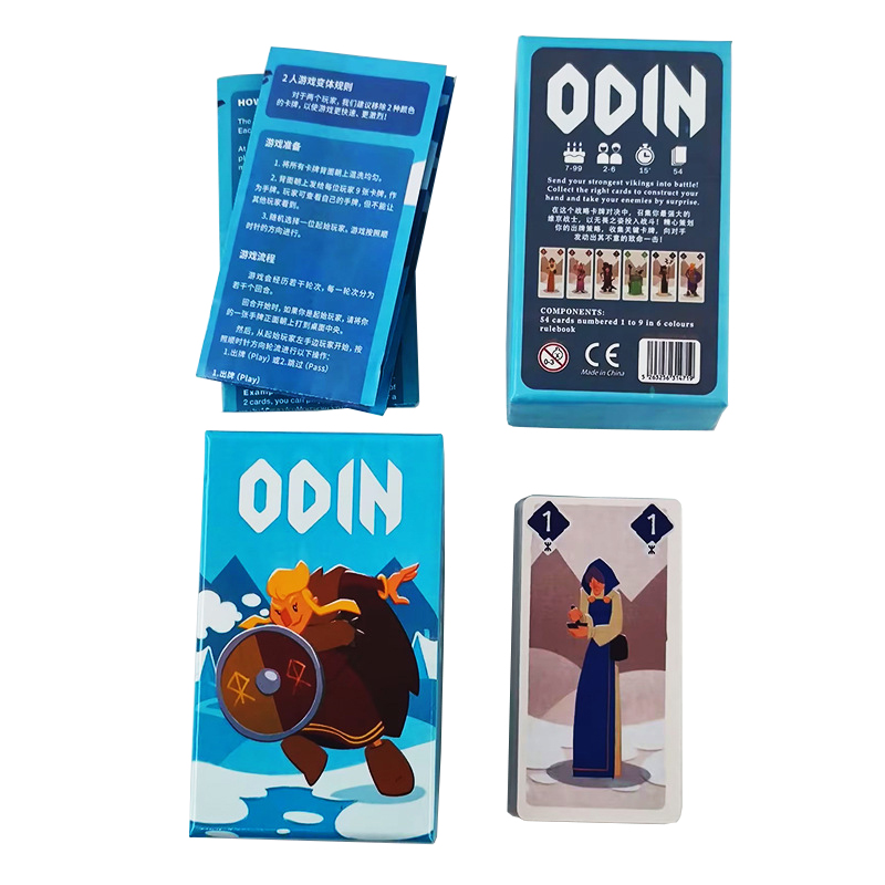 Chinese and English ODIN Board – Board Game Flip 7 recenzja i cena
