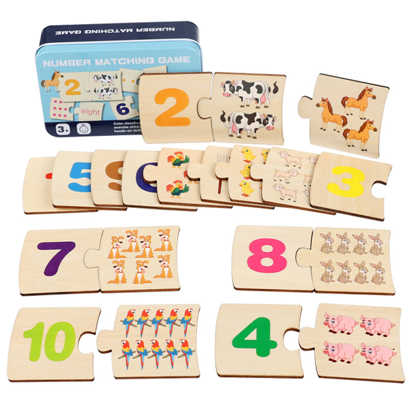 Children Iron Box Number Enlig – Board Game Word recenzja i cena
