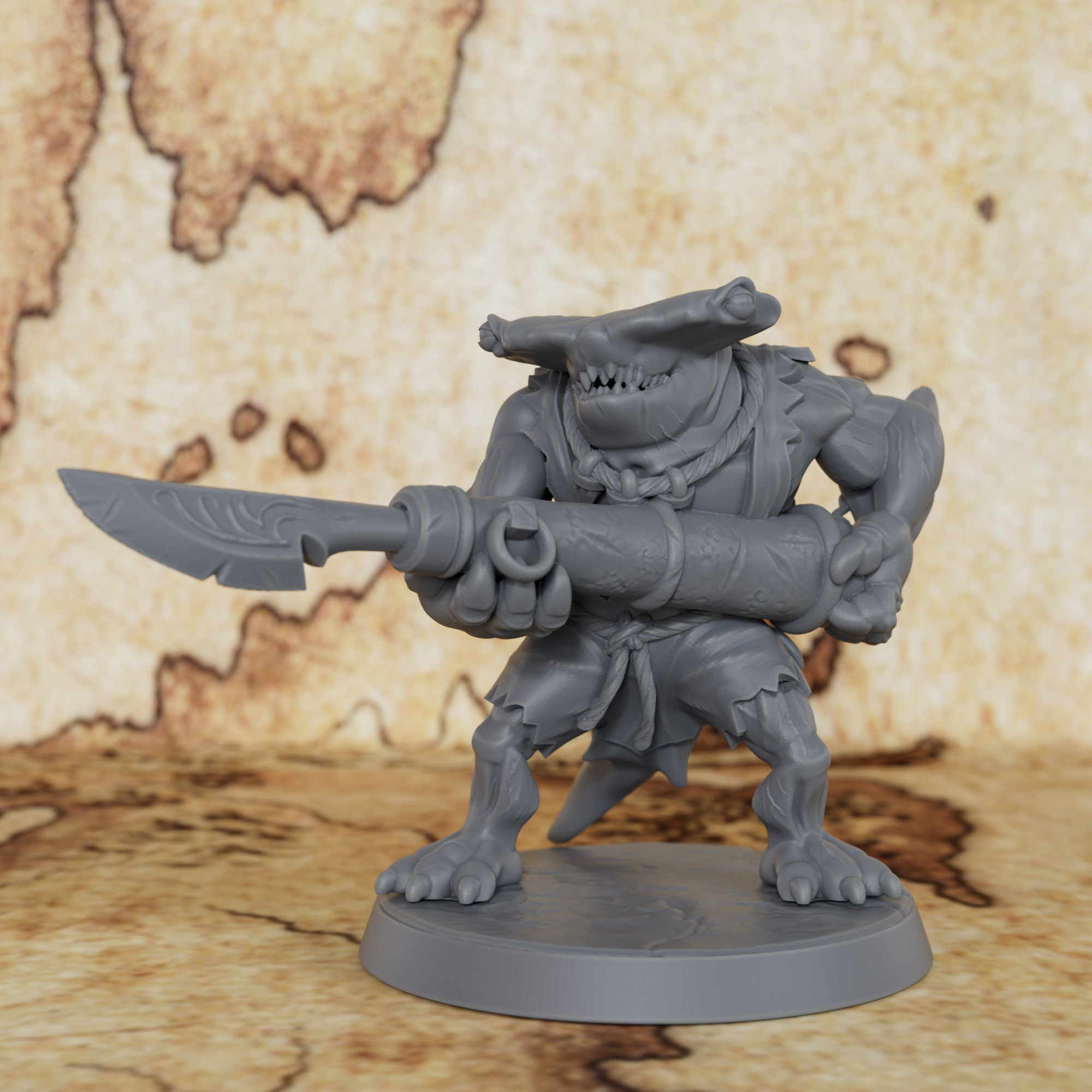 TTRPG Shark with Harpoon Minia – Board Game Idea recenzja i cena