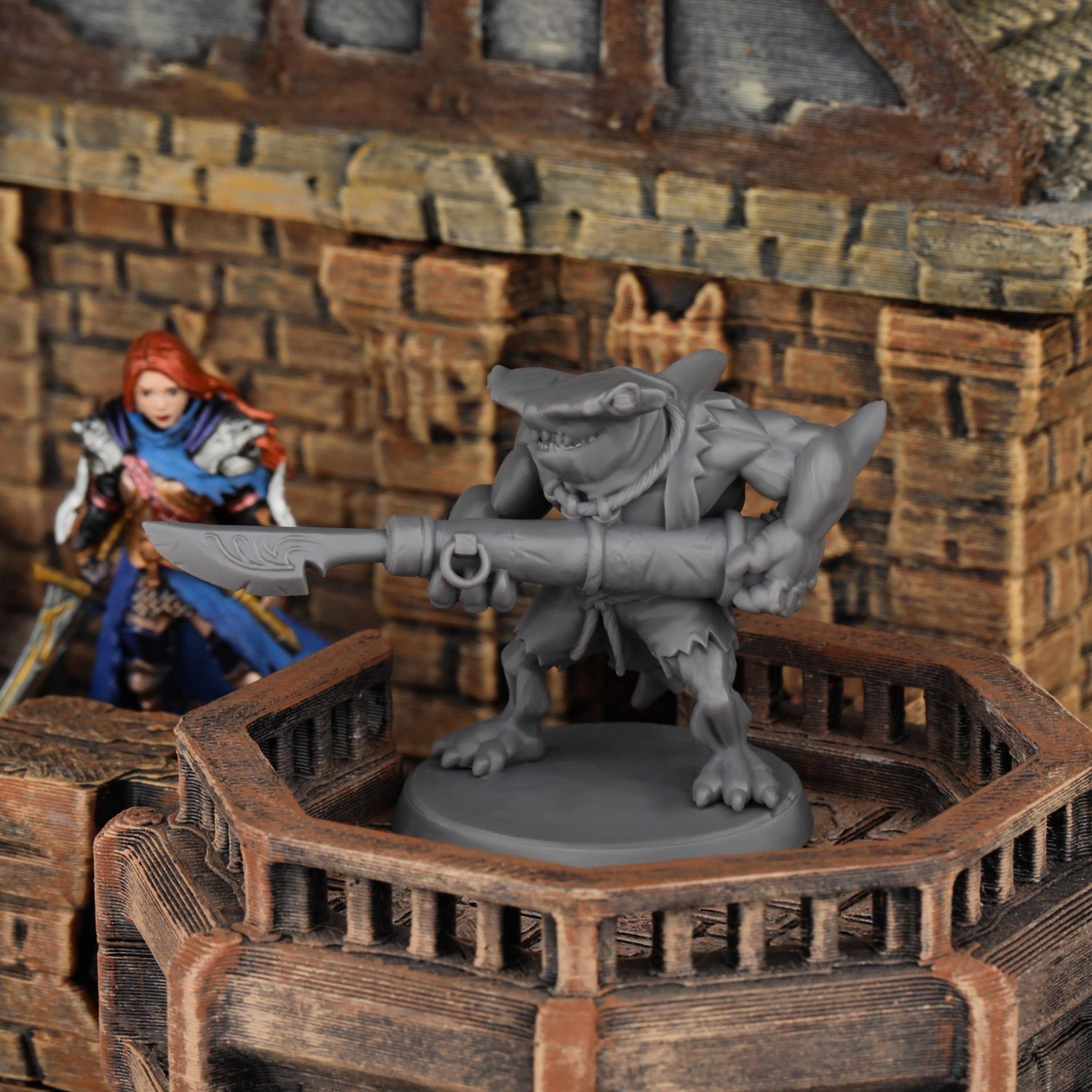 TTRPG Shark with Harpoon Minia – Board Game Idea recenzja i cena