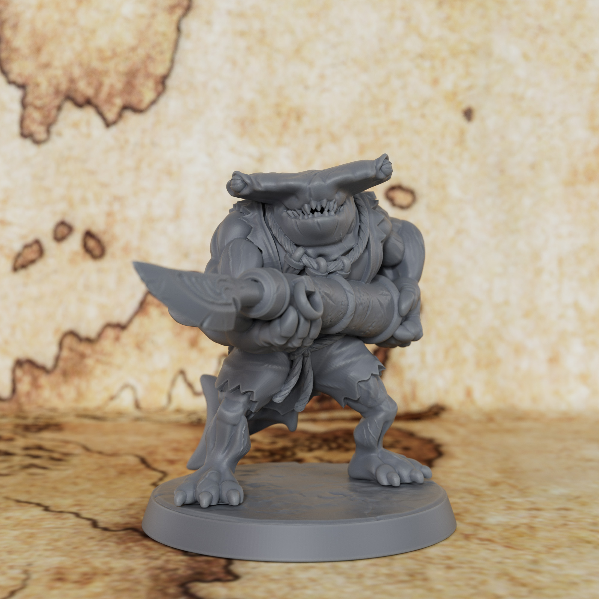 TTRPG Shark with Harpoon Minia – Board Game Idea recenzja i cena