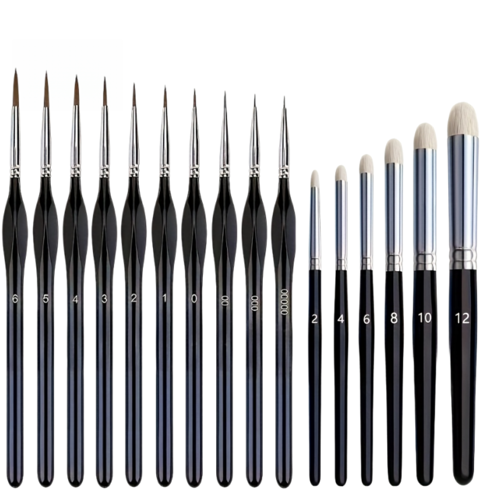 Miniature Paint Brushes Drybru – Miniature Painting Set recenzja i cena