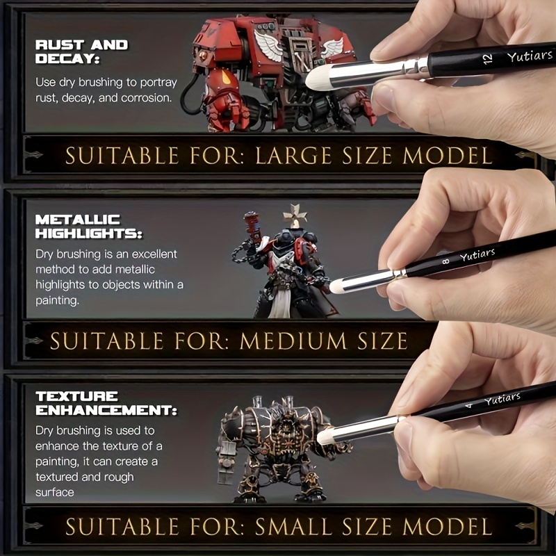 Miniature Paint Brushes Drybru – Miniature Painting Set recenzja i cena