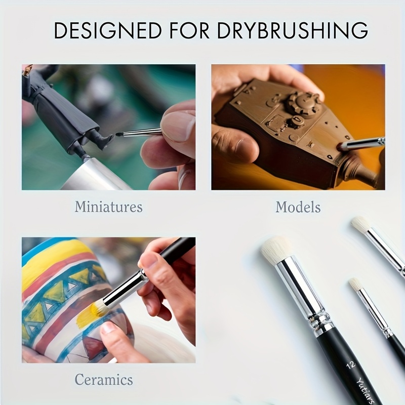 Miniature Paint Brushes Drybru – Miniature Painting Set recenzja i cena
