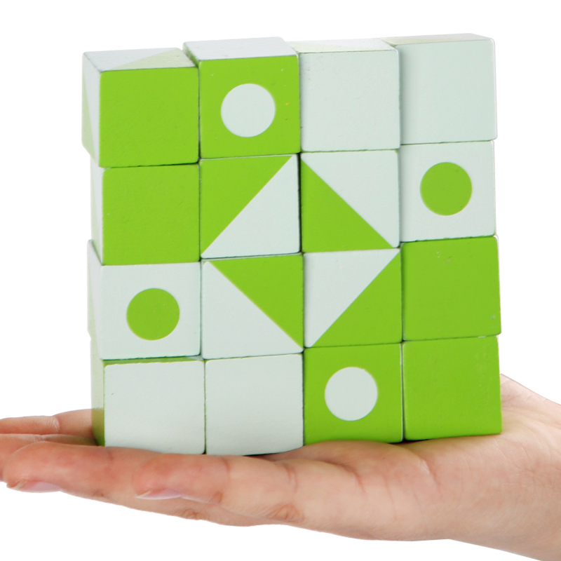 Wooden 3D Puzzles Game Geometr – Board Game Idea recenzja i cena
