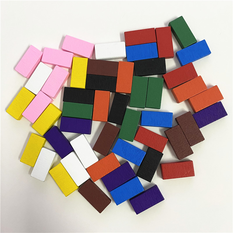 50Pcs 20*10*5mm Colorful Brick – Board Game Vector recenzja i cena