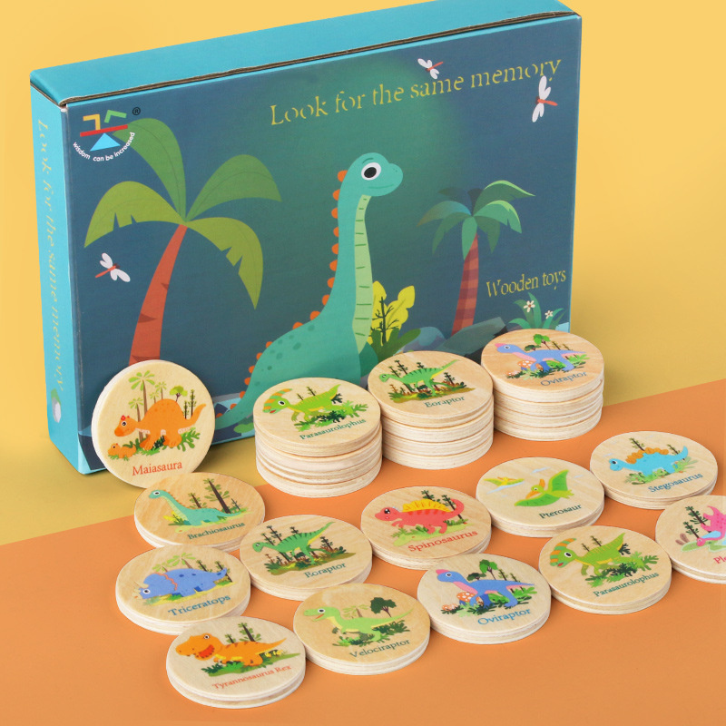 Memory Game Dinosaur Matching  – Board Game Idea recenzja i cena