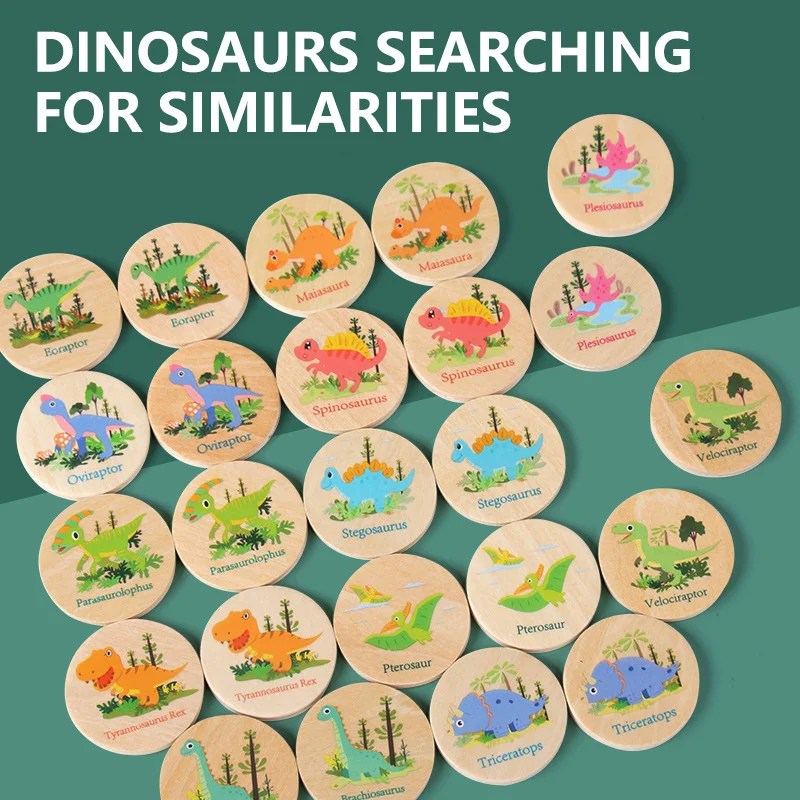 Memory Game Dinosaur Matching  – Board Game Idea recenzja i cena