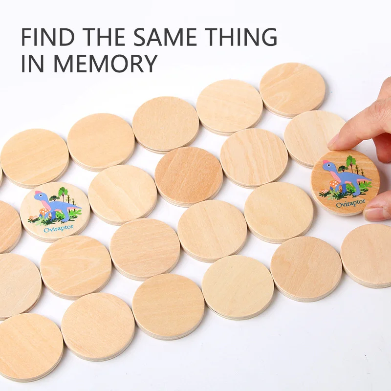 Memory Game Dinosaur Matching  – Board Game Idea recenzja i cena