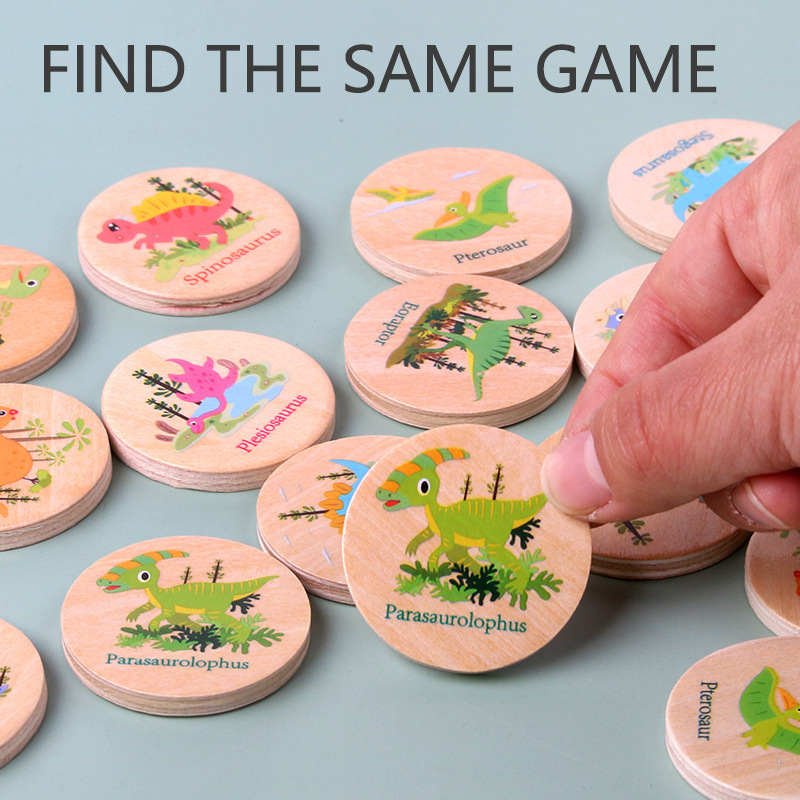 Memory Game Dinosaur Matching  – Board Game Idea recenzja i cena