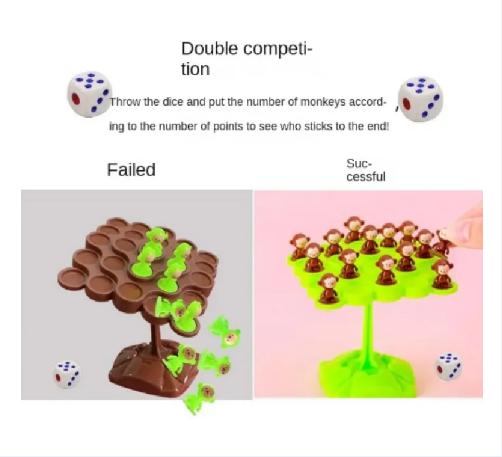 Monkey Balance Tree Focus Bala – Board Game Word recenzja i cena